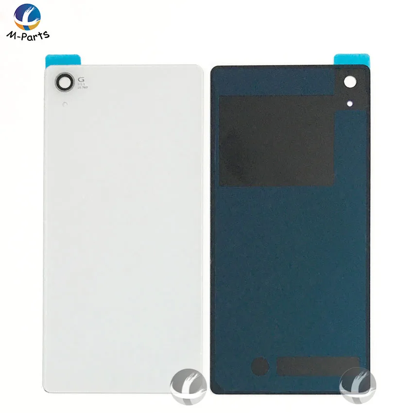 Задняя стеклянная крышка для sony для Xperia Z2 D6502 D6503 Крышка для батареи чехол Замена+ логотип+ клей