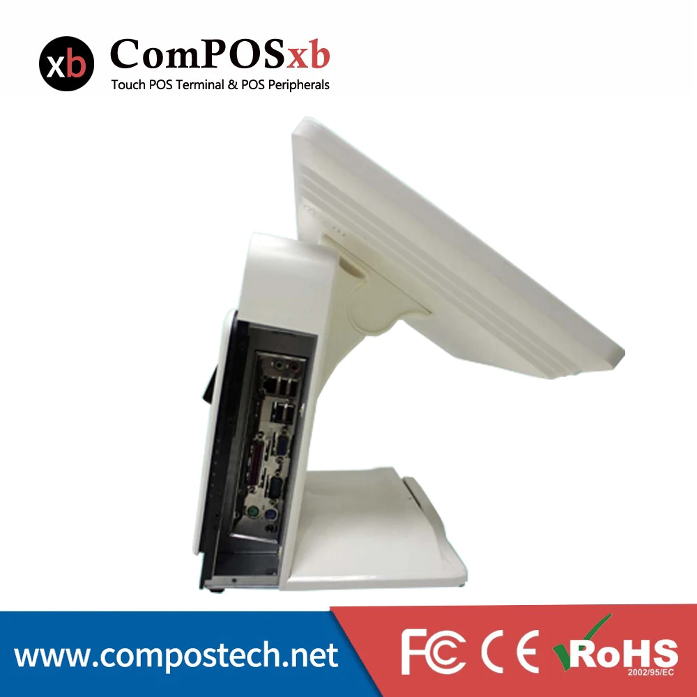 15 дюймовый TFT ЖК монитор с сенсорным экраном двухъядерный точка продажи