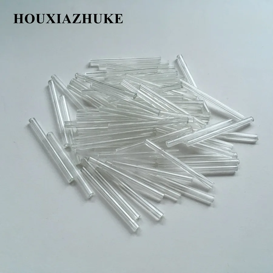 Стеклянные бусины длиной 40 мм для украшения швейных украшений | Дом и сад