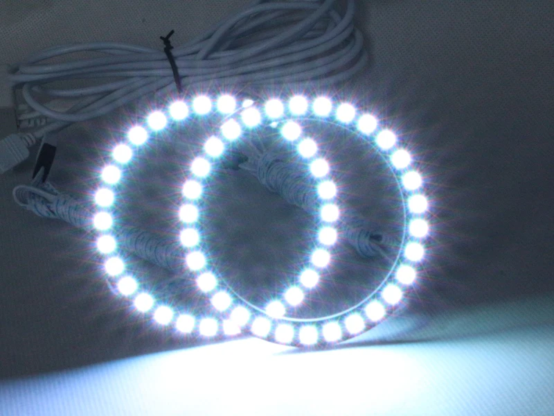 5050SMD RGB ангельские глазки набор Многоцветный Led halo кольца фара для Фольксваген