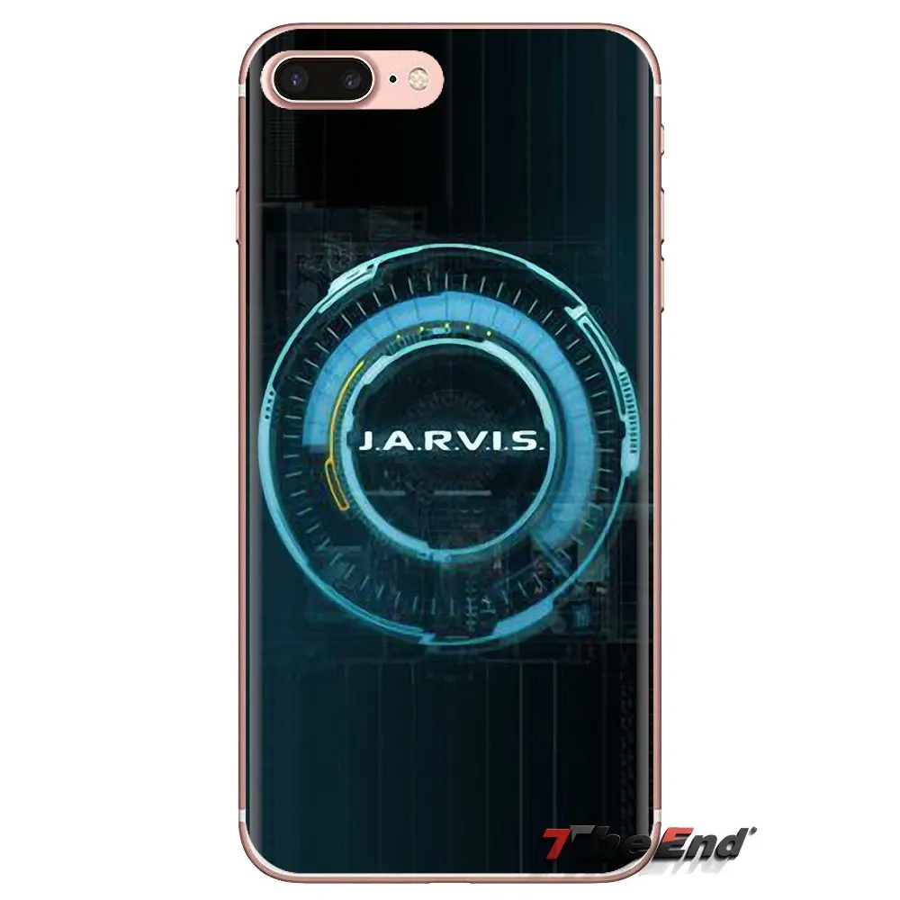 Transparent Soft Shell Covers For Samsung Galaxy A3 A5 A7 A9 A8 Star A6 Plus 2018 2015 2016 2017 Superhero iron man arc reactor |