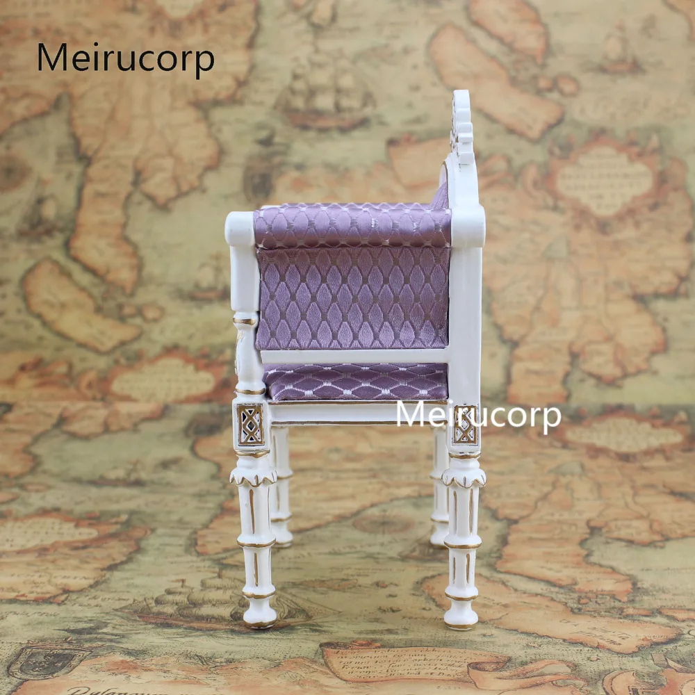 Мебель для кукол 1:6 белое кресло ручной работы | Игрушки и хобби
