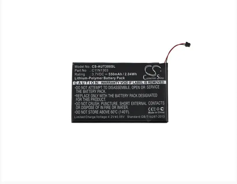 

Cameron Sino 550mAh battery for ASUS Transformer Book T300L Keyboard 300LA T300LA Keyboard 0B200-00370100 C11N1303