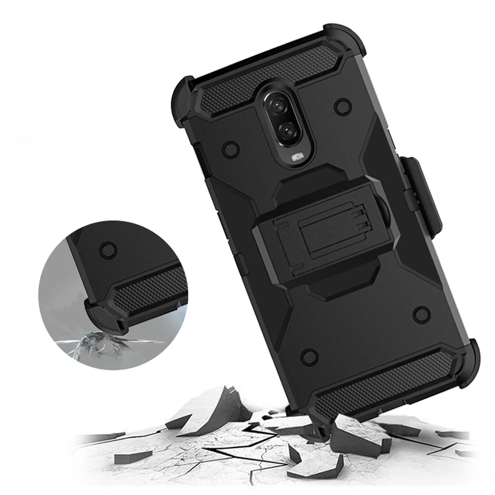 Сверхмощный гибридный прочный Чехол для Oneplus 6 T противоударный защитный