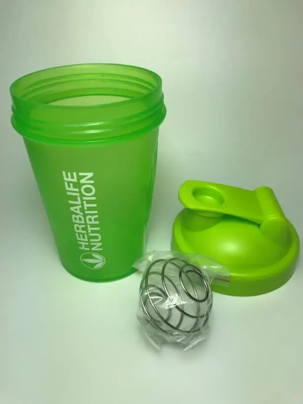 Новый Herbalife 400 мл BPA Free бутылка для воды с проволокой из нержавеющей стали 4