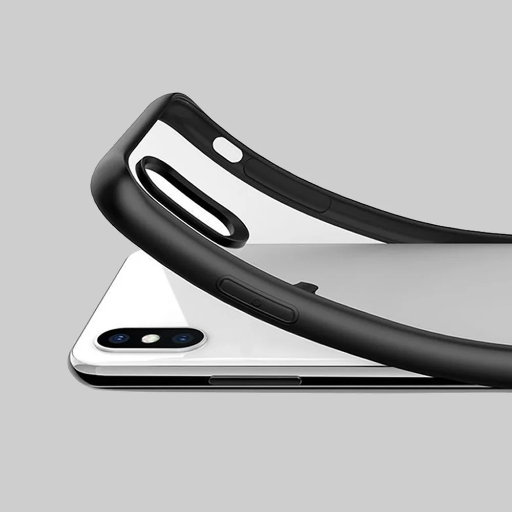 Чехол Youpin для телефона iPhone X XR XS Max 8 7 Plus Прозрачный ударопрочный чехол из ТПУ и