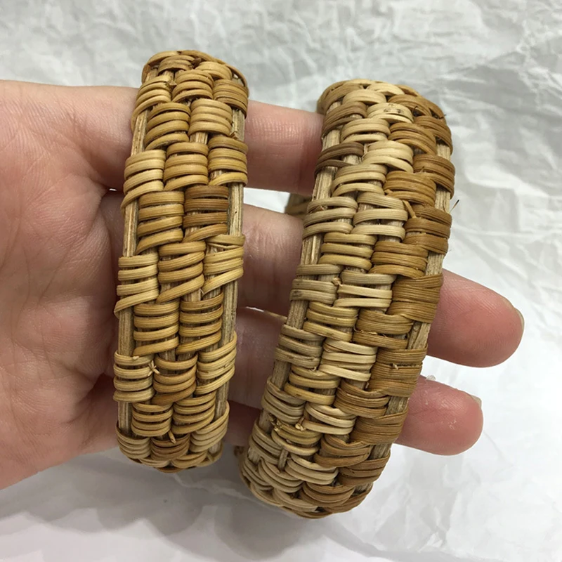 GWACC винтажные плетеные браслеты из ротанга ручной работы для женщин праздничные