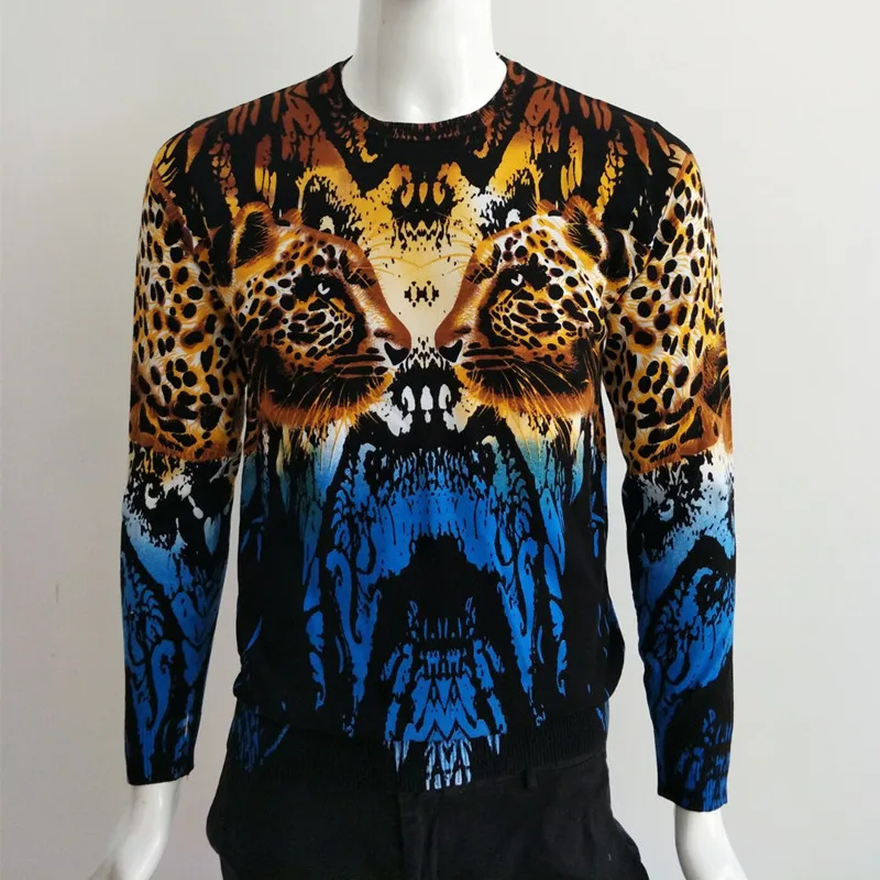 Personalized flame fire horse pattern 3d print fashion sweater Spring2019 New quality soft smooth elastic pullover M-3XL | Мужская