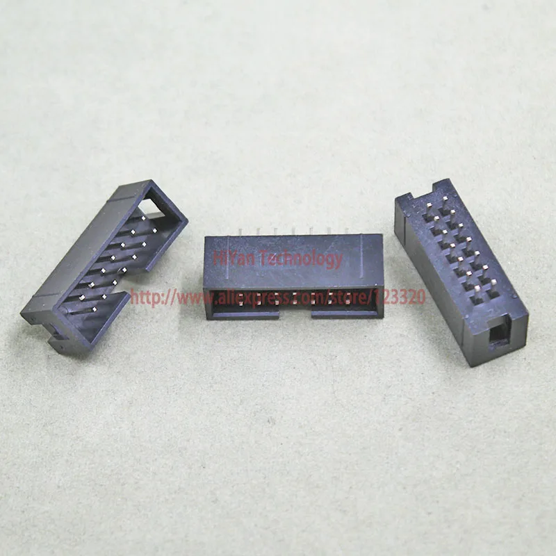 500 шт. DC3 FC 8P 12P 14P 2x4P6P7P стандартный разъем PCB IDC|socket pcb|socket headersocket m |