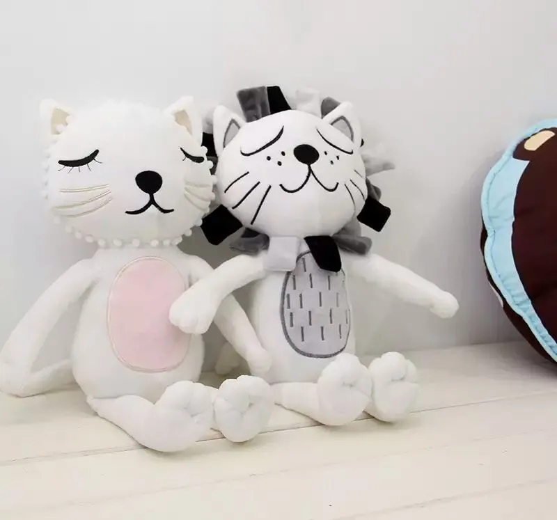 Baby Cartoon Pillow Kids Stuffed Plush Toys Girl Boy Accompany Sleep Dolls Children Room Bed Decorative Photography Props Gift | Дом и сад