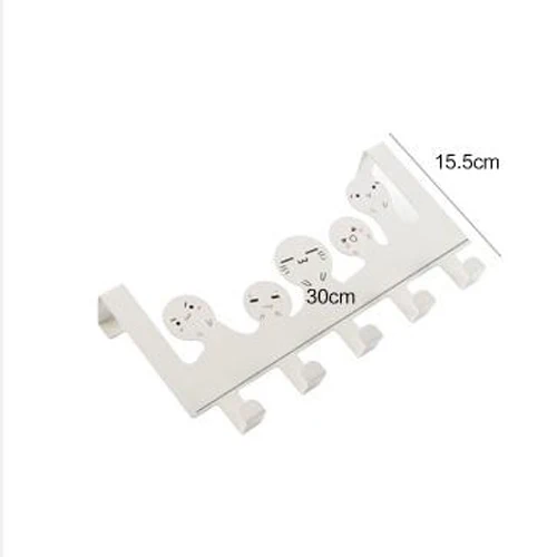 

Creative cartoon hook behind the door from kitchen hanger Back type non-mark clothes hangers coat hanger