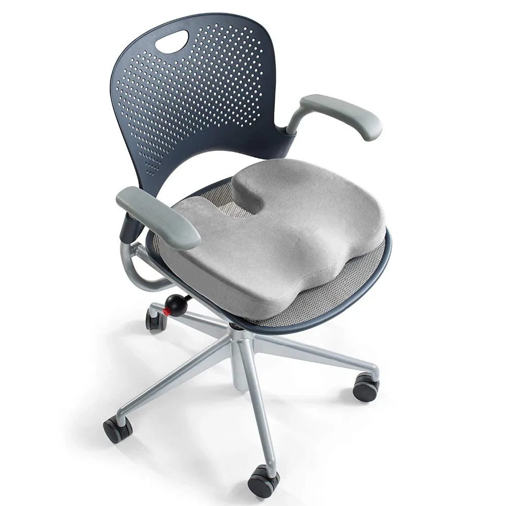 Гелевая усиленная подушка для сидения нескользящая летняя с эффектом памяти