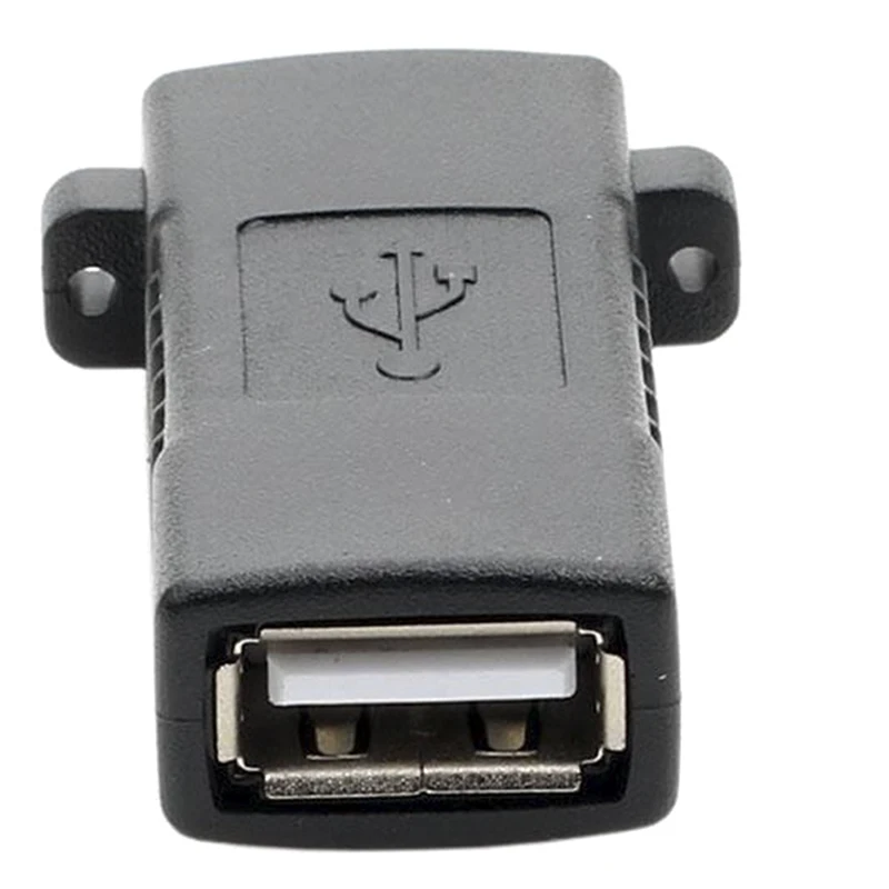 1 шт. USB 2 0 3 Стандартный гнездовой разъем адаптер для монтажа на панель Разъем