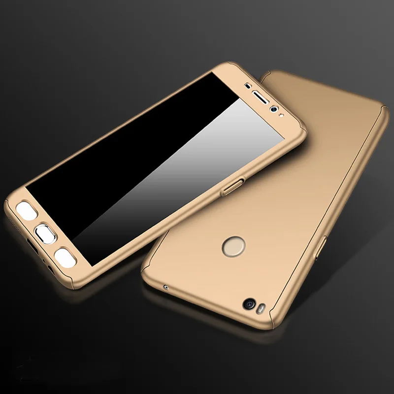 360 Полный Чехол для Xiaomi Mi Max 2 телефон задняя крышка принципиально с закаленным