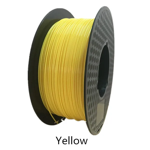 3d принтер нить PETG 1,75 мм Материал Цвет прозрачный синий 1 кг материал - Цвет: yellow 1kg