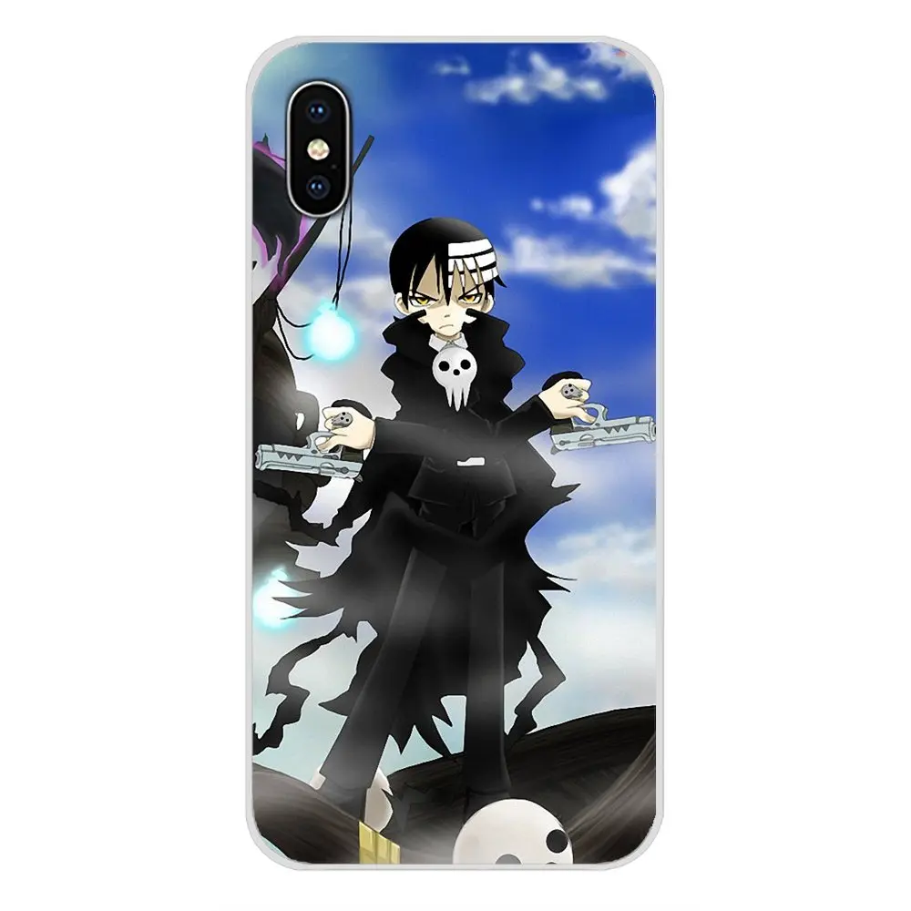 Силиконовые чехлы для телефонов мультяшный Пожиратель души death kid Apple iPhone X XR XS MAX 4