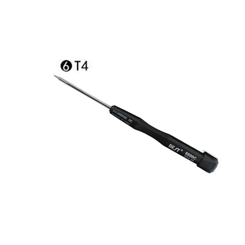 T4 Прецизионная отвертка UANME P2 P5 1,5 Pentalobe Y 2,5 Tri Wing PH00 PH000 T3 T4 T5 T6 для ремонта мобильных телефонов Macbook Air Pro - Цвет: T4