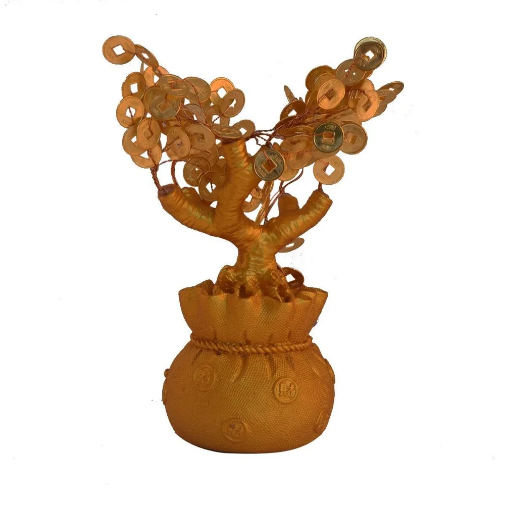 

Фэн-шуй, золотые монеты I-ching, денежное дерево с китайским мешком для монет, богатство H, 7,8 дюймов, W, фэн-шуй, красный браслет на шнурке, артикул...