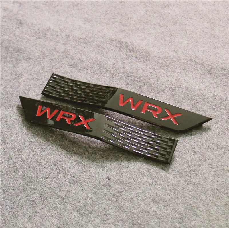 Red Bright black Мате птицы SUBARU модифицированный WRX логотип крыло модифицированный STI сторона стандарт модифицированный автомобиль стандарт классический Азиатский яркий материал цвет - Цвет: Red Bright black