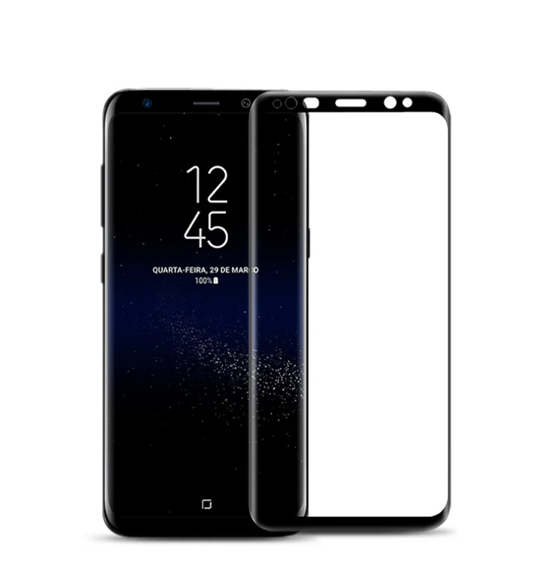 Полное покрытие Защитная пленка закаленное Стекло для Samsung Galaxy S6 S7 край S8 S9 плюс A5