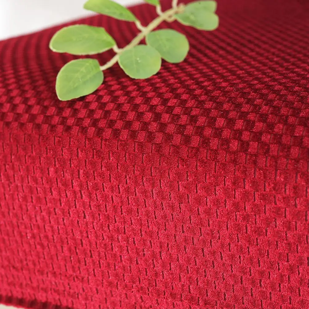 Универсальный золотой бархат стрейч все включено сплошной цвет ноги крышка