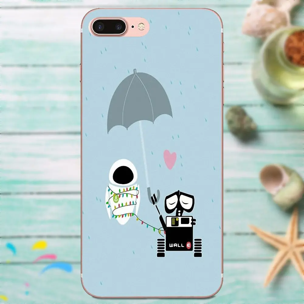 Best Friends Wall e And Eve для Xiaomi Mi3 Mi4 Mi4C Mi4i Mi5 Mi 5S 5X6 6X8 SE A1 Max Mix 2 Note 3 4 Мягкий силиконовый