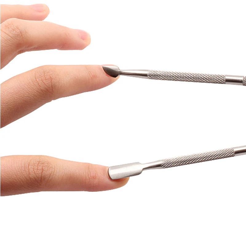 Инструменты для дизайна ногтей ROSALIND нержавеющая сталь серебристый цвет