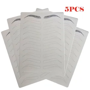 Принадлежности для микроблейдинга, Перманентный макияж, татуаж бровей, тренировочная кожа для бровей, косметика для тренировок, не требуют чернил 03