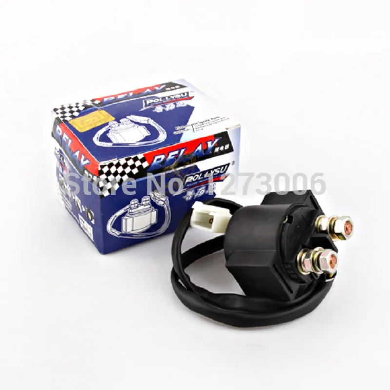 Лидер продаж 1 шт. автомобилей Мотоцикл черный реле стартера соленоида ATV Quad 125 cc