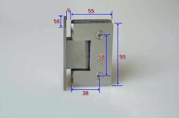 Высокое качество 1 шт. 90 градусов открытая нержавеющая сталь 304 настенное