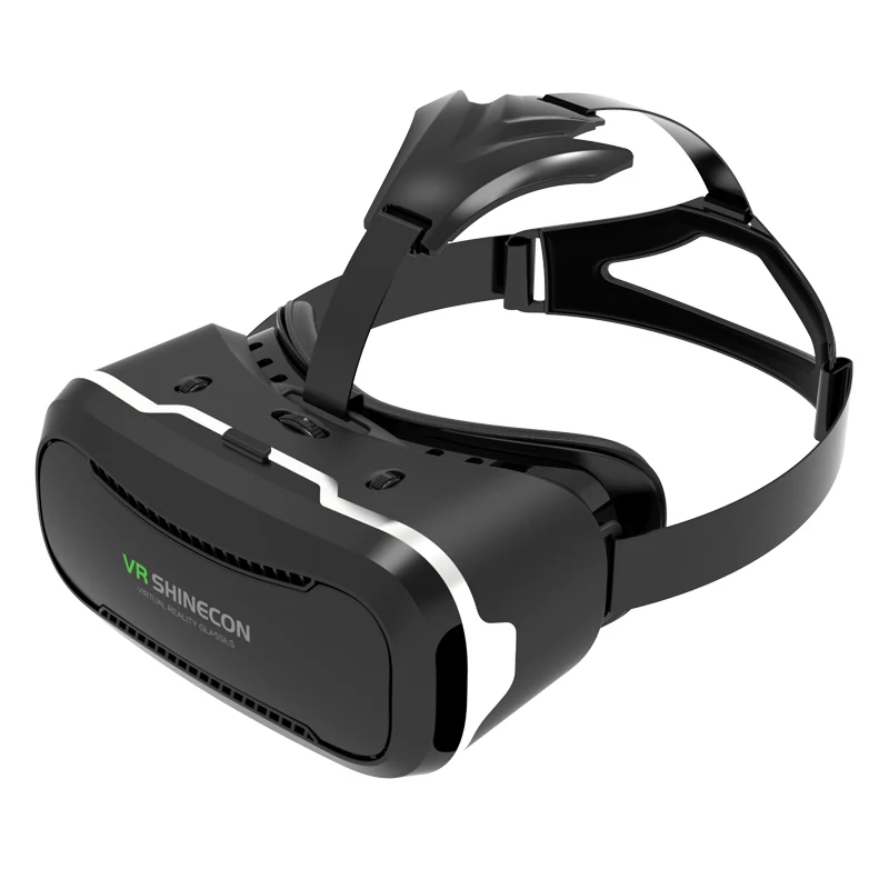 UZQi Очки виртуальной реальности, 3D VR шлем, оригинальная VR коробка Shinecon 2,0 шлем, мини-картон для 4,7-6,0 дюймового смартфона