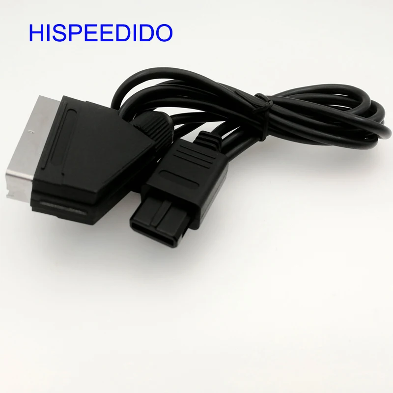 HISPEEDIDO 1 8 м ПВХ RGB Scart видео AV кабель провод для NTSC Super Nintendo N64 SNES Gamecube|lead|lead cable |