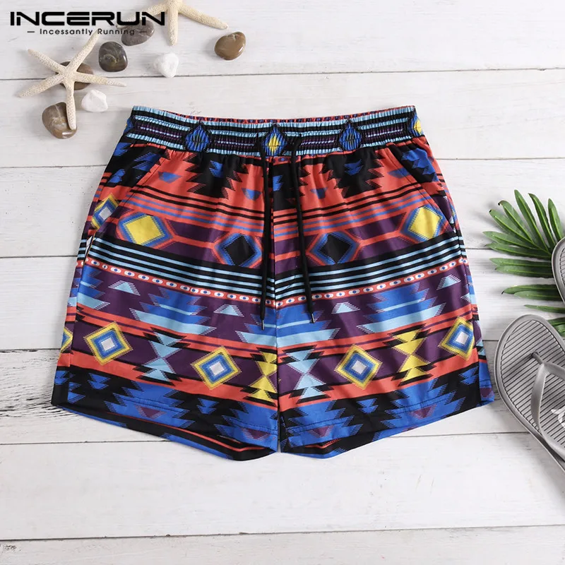 Blue Shorts Гавайский плавки Для мужчин шорты пляжные шорты в повседневном стиле с мягкой подошвой мужской отдых эластичная кулиска на талии карманы Мужская пляжная одежда - Цвет: Blue Shorts