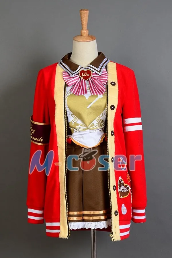 LoveLive! Love Live День Святого Валентина Umi Sonoda костюм для Хэллоуина и Рождества косплей костюм для женщин девочек Косплей Полный комплект