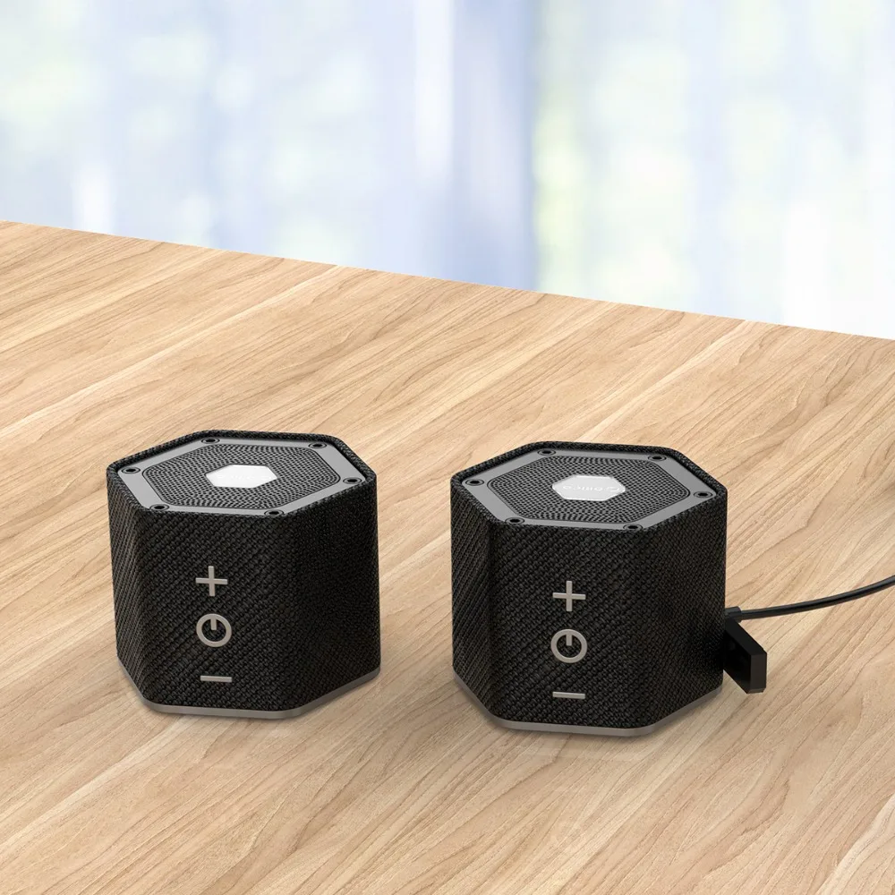 ORICO Music Twins 3 Вт * 2 водонепроницаемый стерео двойной бас Bluetooth 4 EDR длительность