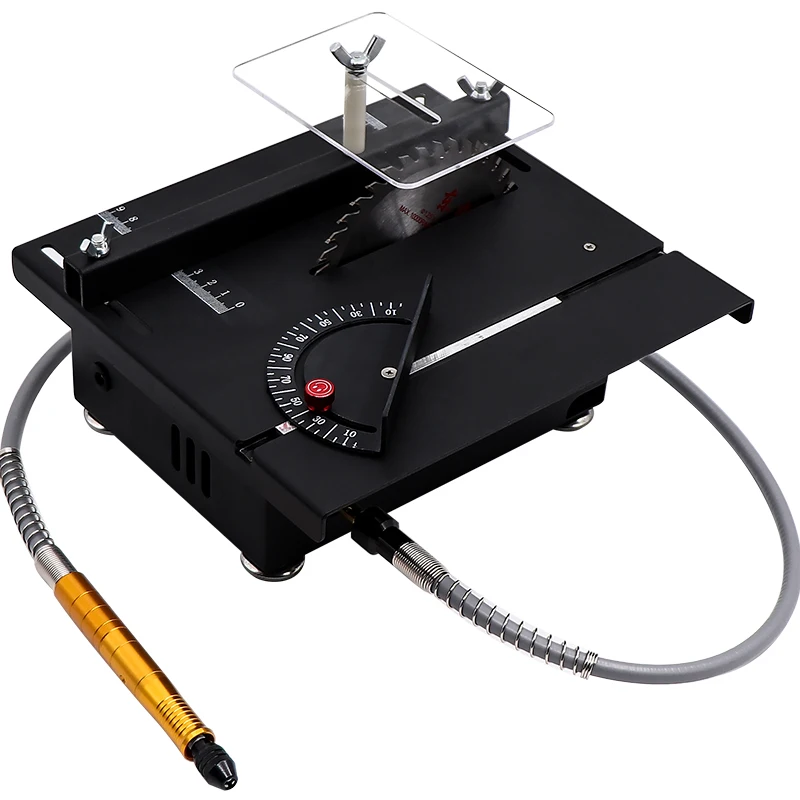 

Miniature mini table saw diy woodworking jade chainsaw table mill precision model saw Multifunctional small cutting