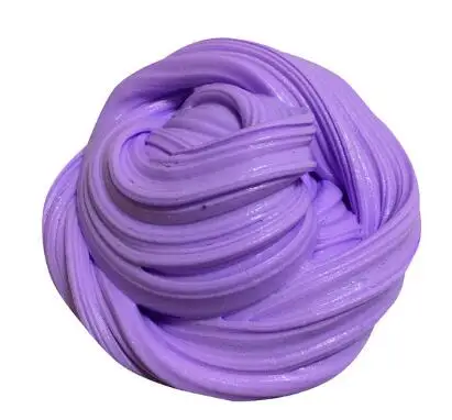Новинка «жевачка» для рук Playdough пушистая слизь Floam Lizun легкий инструмент для работы с глиной полимерной глиной песок антистресс резиновая игрушка - Цвет: Фиолетовый