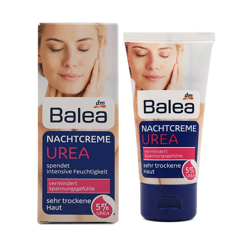 Качество Balea мочевина ночной крем для лица с 5% крем Urea для очень сухой кожи интенсивное увлажнение нежный смягчающий уход Приятный коже почувствовать