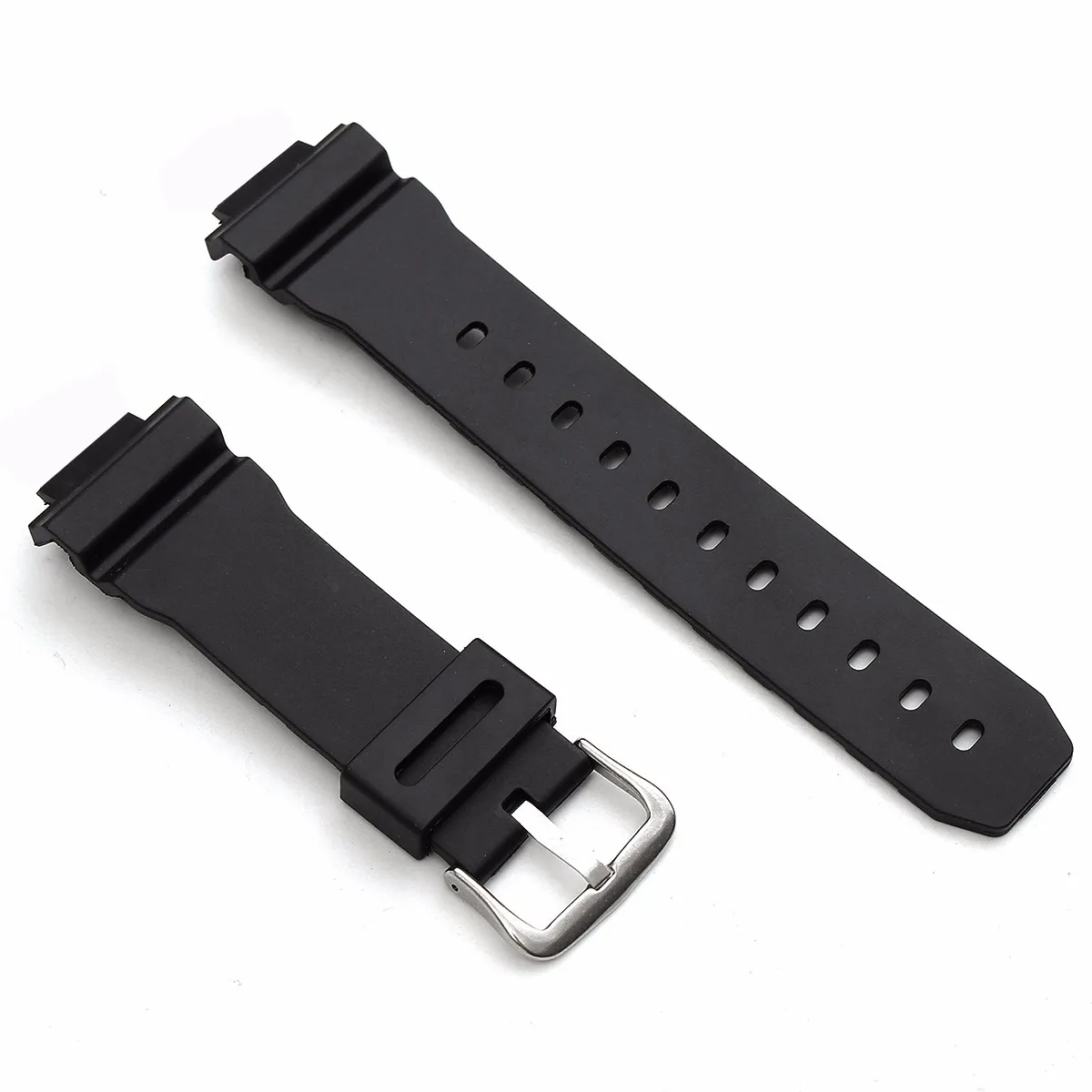 Резиновый ремешок для часов спорта дайвинга 16 мм мужской Силиконовый браслет с