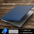 Высококачественные деловые чехлы из искусственной кожи для ноутбука MAC APPLE MacBook Air Pro Retina 11, 12, 13, 15 дюймов + чехол для клавиатуры