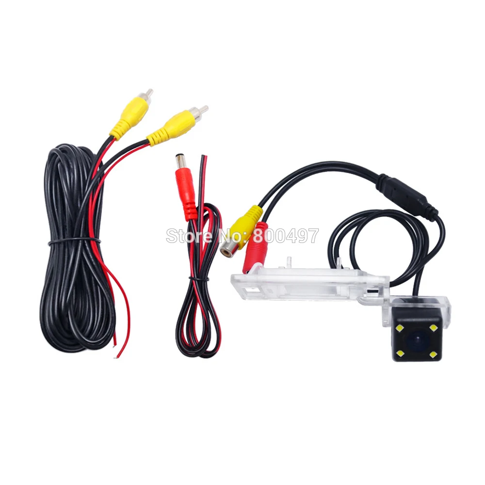 

HD CCD Car Rear View Reverse Camera Parking Backup Parking Assistance Camera Night Vision for Audi A4L TT A5 Q5 2009 - 2012