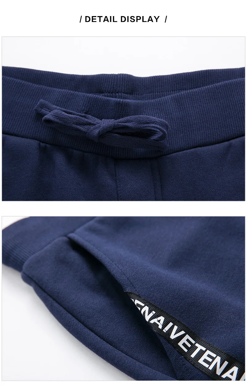 SEMIR брюки мужские толстые теплые флисовые хлопковые спортивные брюки черные брюки эластичные повседневные джоггеры модные уличные джоггеры