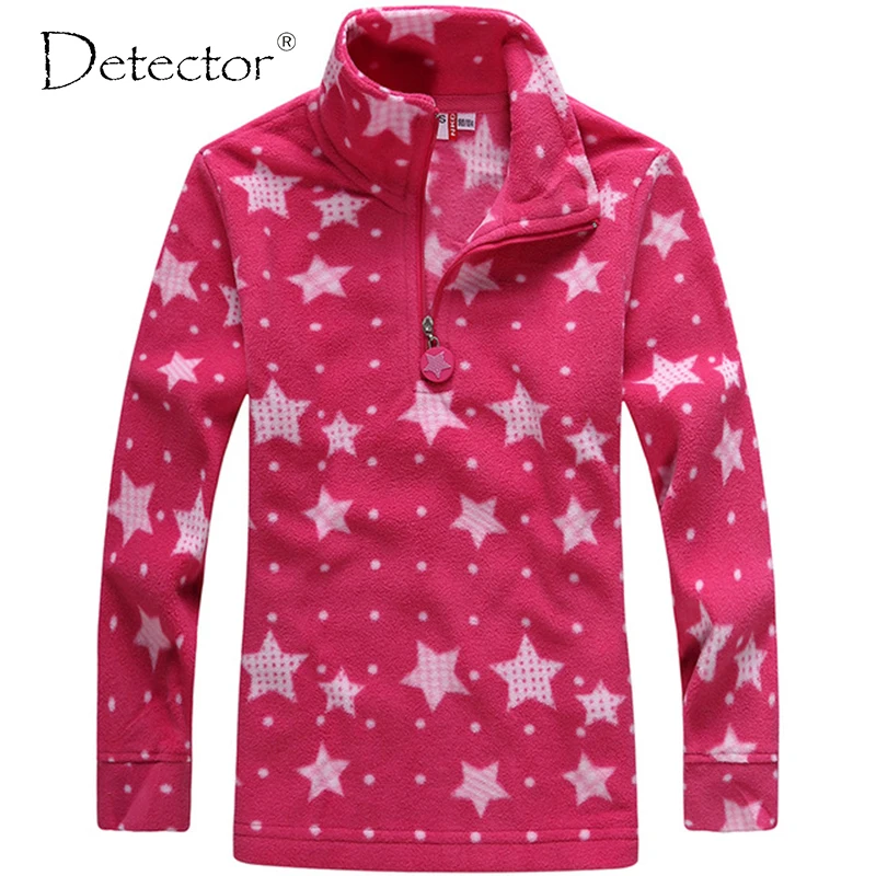 Детская уличная куртка Detector детская флисовая для девочек спортивная одежда