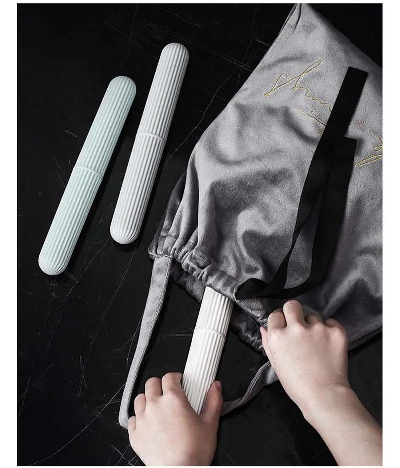 Портативный защитный держатель для зубной щетки походная зубная щетка Чехол Держатель Нескользящая полоса коробка для хранения крышка 1 шт