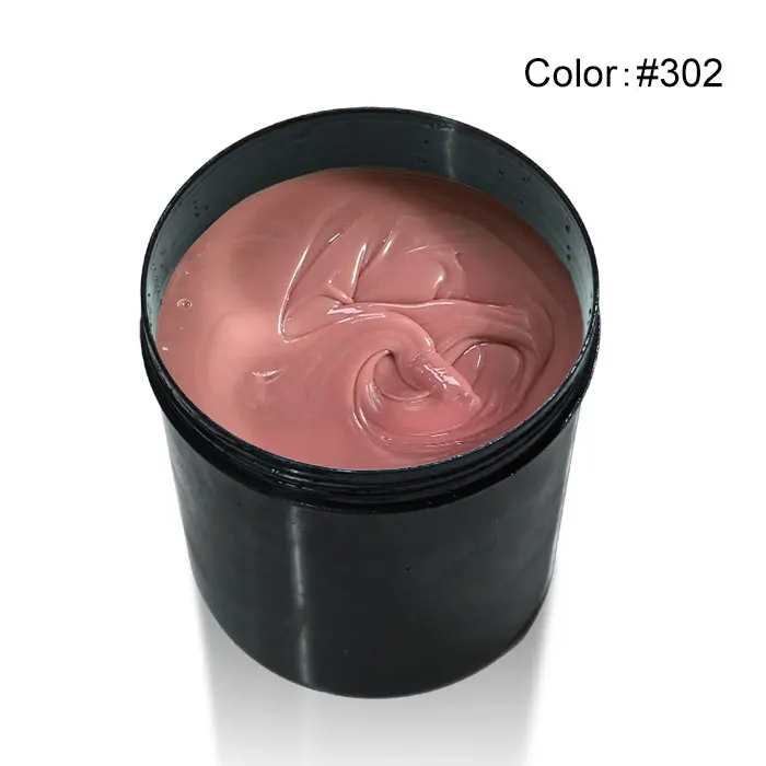 302 801 CANNI 1 кг сильный строительный гель для наращивания французский белый 25 цветов впитывающий УФ прозрачный строительный гель - Цвет: 302