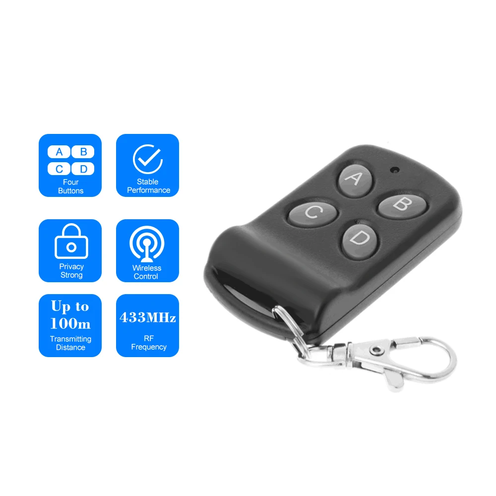 433 МГц дубликатор для копирования с пультом дистанционного управления