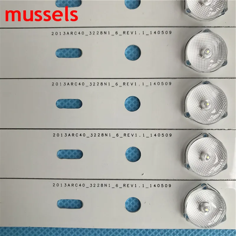 Для Samsung 40 дюймов ТВ 8 шт 428 мм Светодиодная подсветка 5led 40-LB-M520 40VLE4421BF 2013ARC40 40VLE6520BL