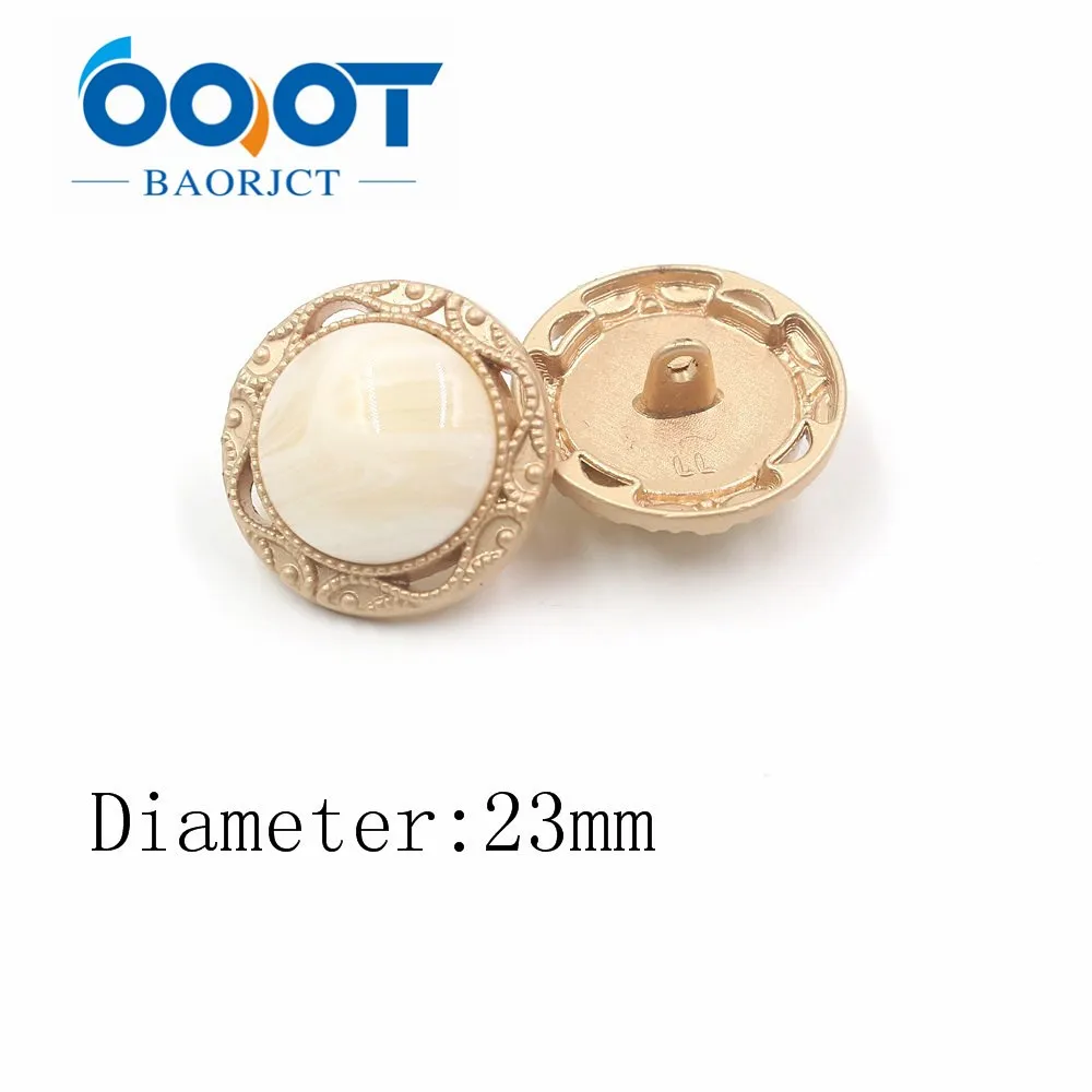 OOOT BAORJCT A 19701 741 23 мм 10 шт. высококачественные модные металлические пуговицы свитер