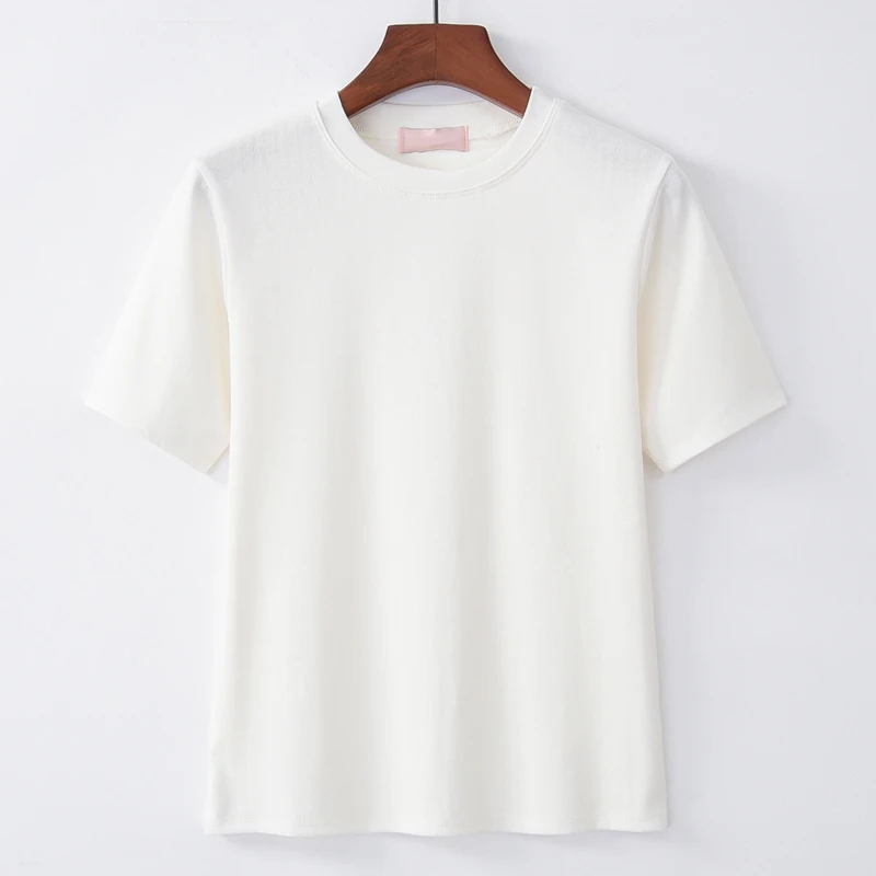 Футболка женская однотонная без подкладки 5 цветов весна-лето 2019 | Женская одежда