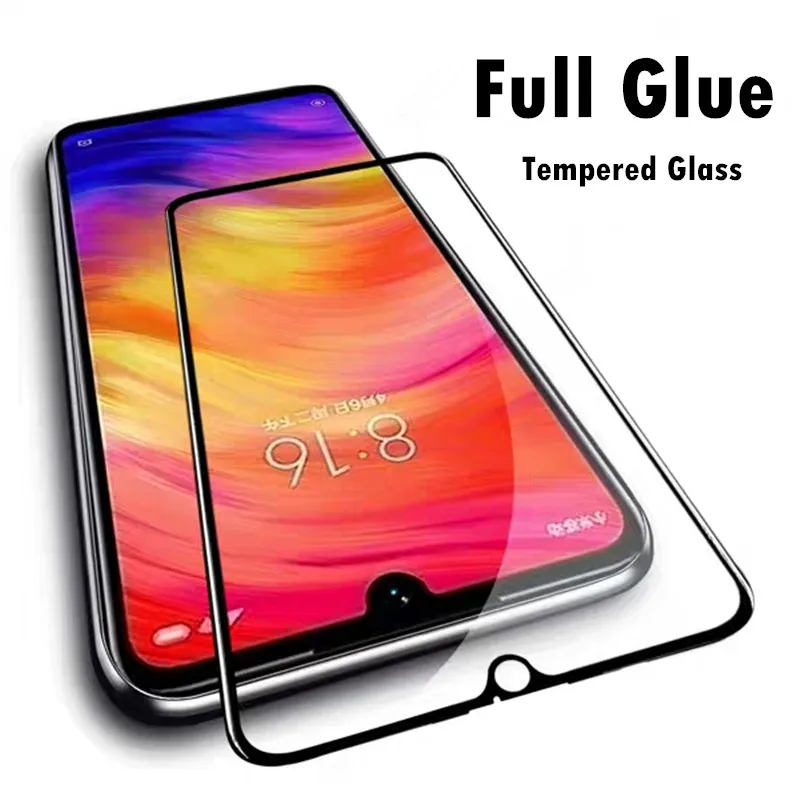 Изогнутое полноэкранное стекло для Xiaomi Redmi note 7 Pro защита экрана mi 9t Защитное redmi